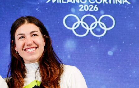 Lila Lapanja Olympics ceremony