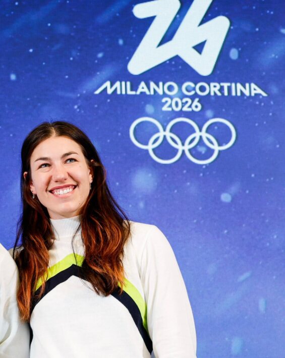Lila Lapanja Olympics ceremony