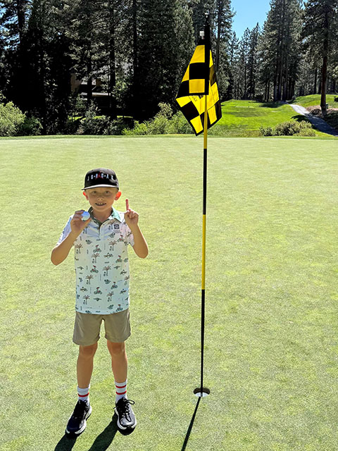 Henry Hoybjerg hole in one