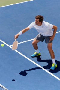 troy playing pickleball