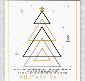 military ball promo poster