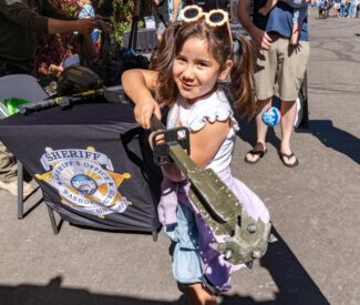 WCSO community picnic booth
