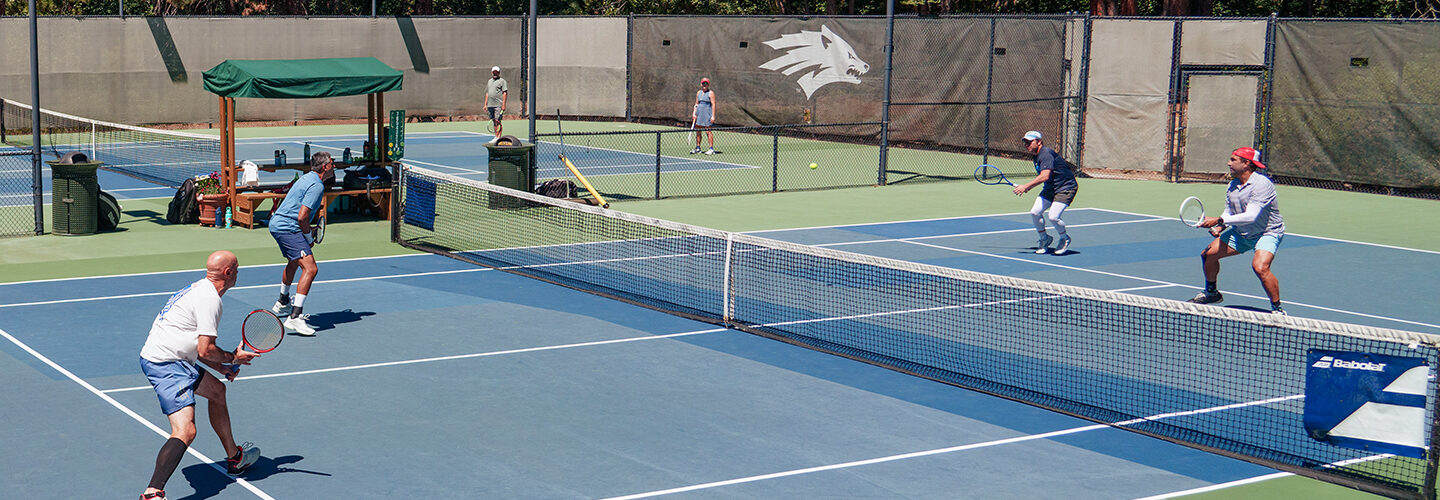 mens doubles at incline tennis center